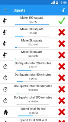 Zeopoxa Squats android App screenshot 2